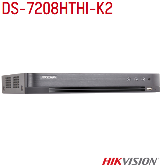 DS-7208HTHI-K2  (HK300220518) - dvr 8 canali hikvision